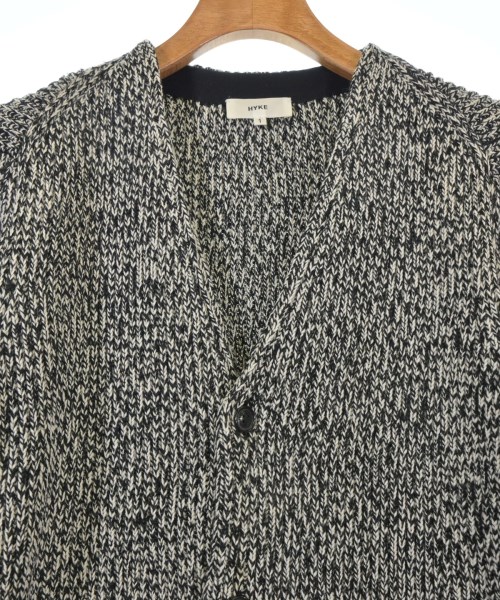 HYKE（ハイク）カーディガン 黒 サイズ:1(S位) レディース/2200643165045