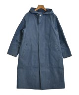 HYKE（ハイク）ステンカラーコート 青 サイズ:1(S位) レディース/2200648154082