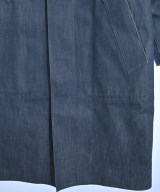 HYKE（ハイク）ステンカラーコート 青 サイズ:1(S位) レディース/2200648154082