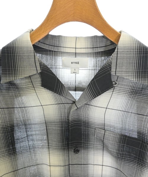 HYKE（ハイク）カジュアルシャツ 黒 サイズ:1(S位) レディース/2200647493052