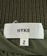 HYKE（ハイク）ひざ丈スカート カーキ サイズ:2(M位) レディース/2200647855034