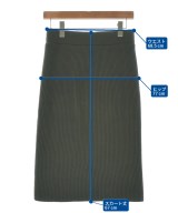 HYKE（ハイク）ひざ丈スカート カーキ サイズ:2(M位) レディース/2200647855034
