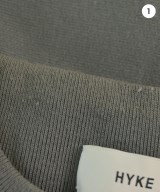 HYKE（ハイク）スウェット グレー サイズ:1(S位) レディース/2200654043059