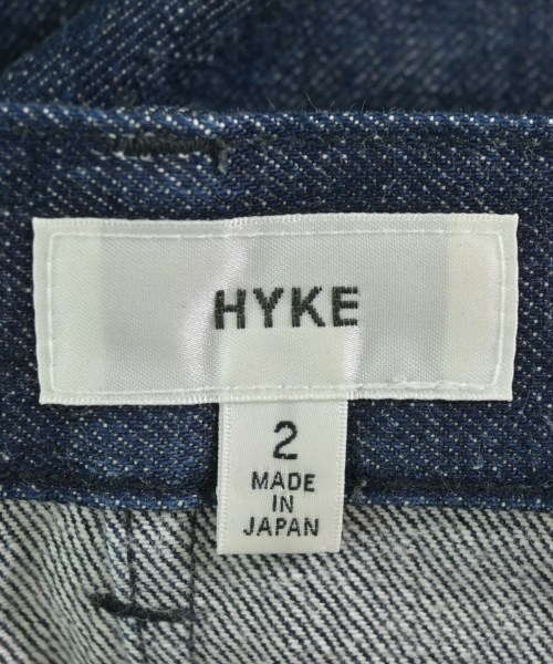 HYKE（ハイク）ひざ丈スカート 青 サイズ:2(M位) レディース/2200647512036