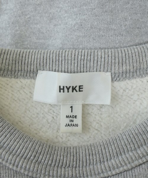 HYKE（ハイク）スウェット グレー サイズ:S レディース/2200654340011