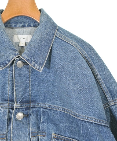 HYKE（ハイク）デニムジャケット 紺 サイズ:1(S位) レディース/2200654358030