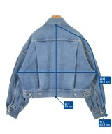 HYKE（ハイク）デニムジャケット 紺 サイズ:1(S位) レディース/2200654358030