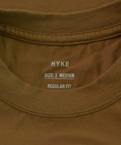 HYKE（ハイク）Tシャツ・カットソー 茶 サイズ:2(M位) レディース/2200654358054