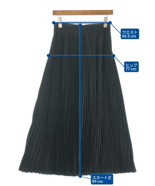 HYKE（ハイク）ロング・マキシ丈スカート 黒 サイズ:2(M位) レディース/2200654358061