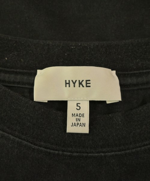 HYKE（ハイク）Tシャツ・カットソー 黒 サイズ:S メンズ/2200700016174