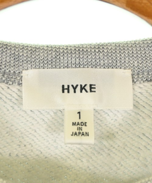 HYKE（ハイク）スウェット グレー サイズ:1(S位) レディース/2200699961042
