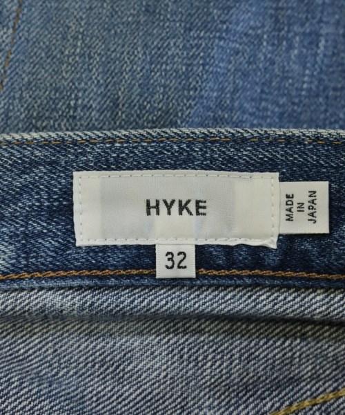 HYKE（ハイク）デニムパンツ 青 サイズ:32(XXL位) レディース/2200702651069