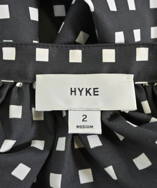 HYKE（ハイク）カジュアルシャツ 黒 サイズ:2(M位) レディース/2200702063039