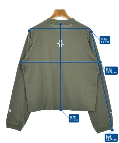 HYKE（ハイク）Tシャツ・カットソー カーキ サイズ:L レディース/2200702893209