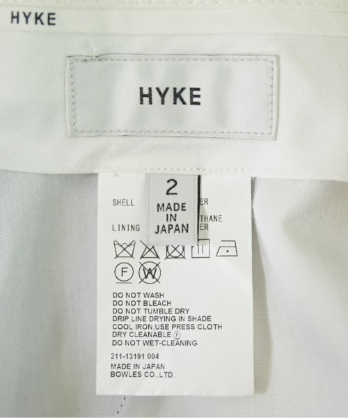 HYKE（ハイク）スラックス 黒 サイズ:2(M位) レディース/2200700835157