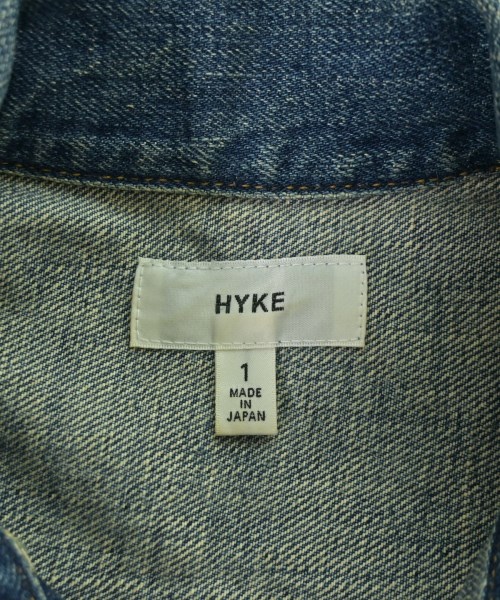 HYKE（ハイク）デニムジャケット 青 サイズ:1(S位) レディース/2200703737014