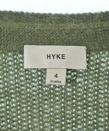 HYKE（ハイク）カーディガン 緑 サイズ:4(XL位) メンズ/2200703724106