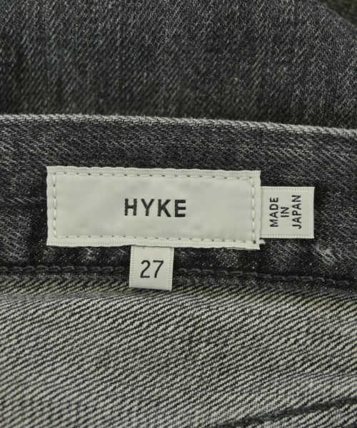 HYKE（ハイク）デニムパンツ グレー サイズ:27(M位) レディース/2200704458017