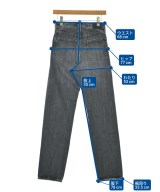HYKE（ハイク）デニムパンツ グレー サイズ:27(M位) レディース/2200704458017