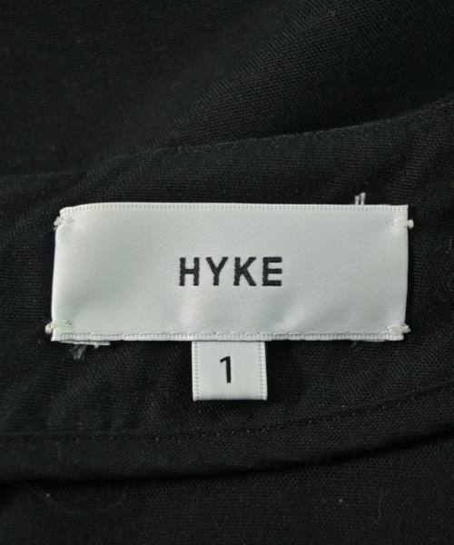 HYKE（ハイク）カジュアルシャツ 黒 サイズ:1(S位) レディース/2200705163040