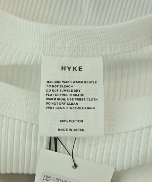 HYKE（ハイク）Tシャツ・カットソー 白 サイズ:F レディース/2200705516044