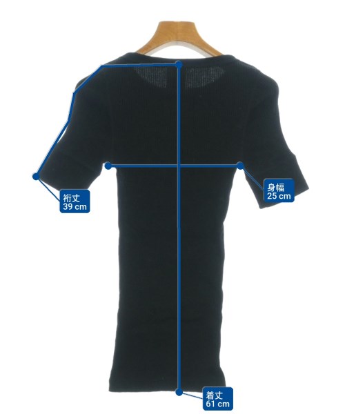 HYKE（ハイク）Tシャツ・カットソー 黒 サイズ:-(XS位) レディース/2200704225299
