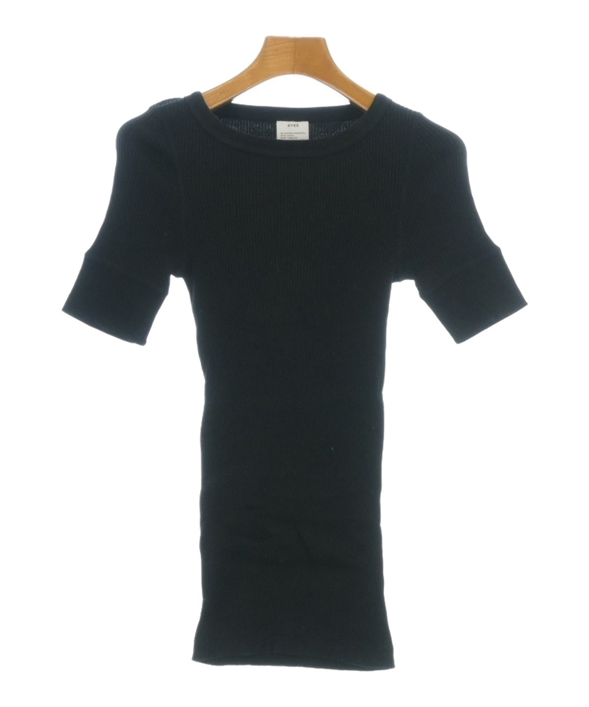 HYKE（ハイク）Tシャツ・カットソー 黒 サイズ:-(XS位) レディース