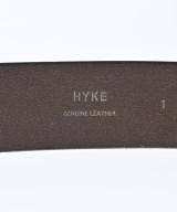 HYKE（ハイク）ベルト 黒 サイズ:1 メンズ/2200706298109