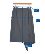 HYKE（ハイク）ロング・マキシ丈スカート グレー サイズ:1(S位) レディース/2200703122018