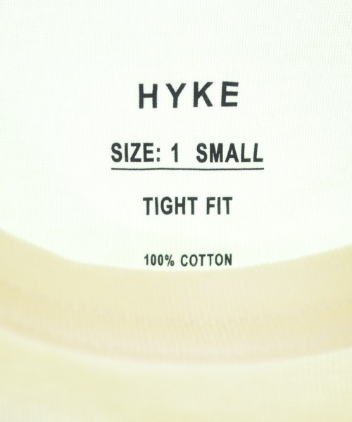 HYKE（ハイク）Tシャツ・カットソー 白 サイズ:S レディース/2200707045030