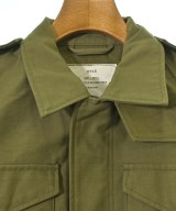 HYKE（ハイク）ミリタリーブルゾン カーキ サイズ:1(S位) レディース/2200707535128