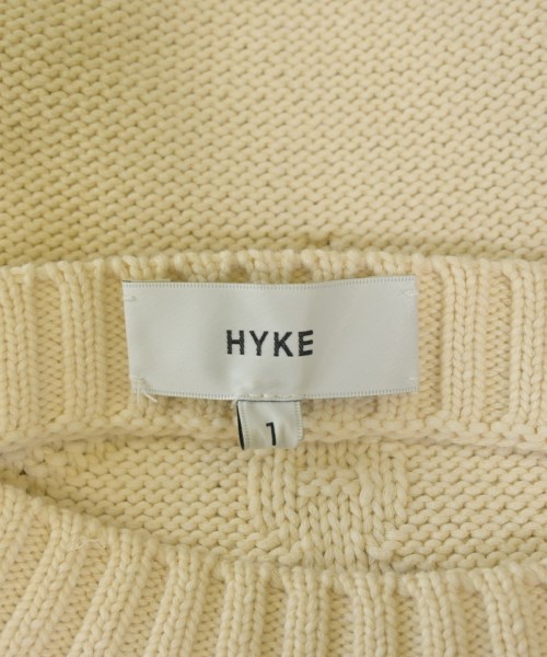 HYKE（ハイク）ニット・セーター ベージュ サイズ:1(S位) レディース/2200709980032