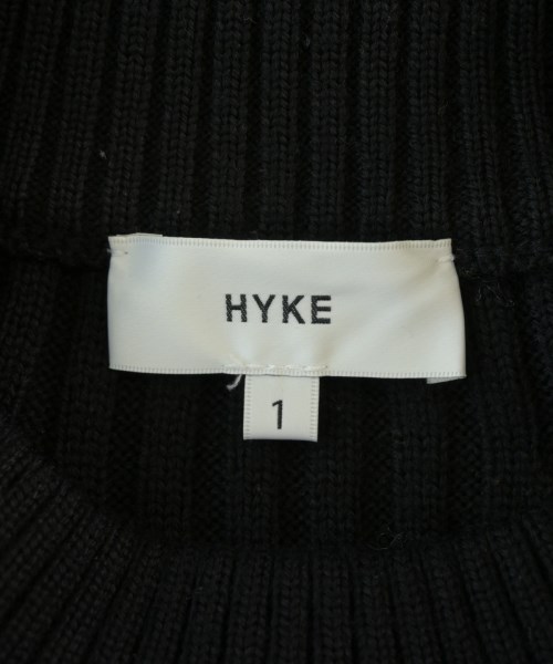 HYKE（ハイク）ニット・セーター 黒 サイズ:1(S位) メンズ/2200707959016