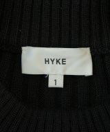 HYKE（ハイク）ニット・セーター 黒 サイズ:1(S位) メンズ/2200707959016