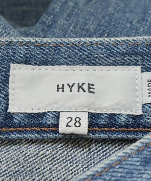 HYKE（ハイク）デニムパンツ 紺 サイズ:28(L位) レディース/2200710442406