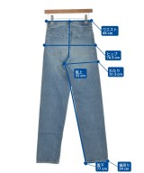 HYKE（ハイク）デニムパンツ 紺 サイズ:27(M位) レディース/2200710442420