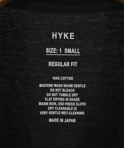 HYKE（ハイク）Tシャツ・カットソー 黒 サイズ:S レディース/2200710442437
