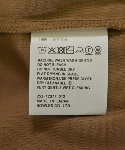 HYKE（ハイク）Tシャツ・カットソー 茶 サイズ:S レディース/2200710442451