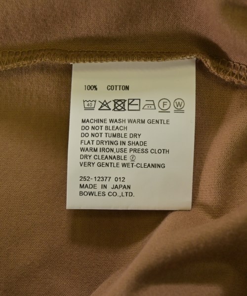HYKE（ハイク）Tシャツ・カットソー 茶 サイズ:S レディース/2200710442468