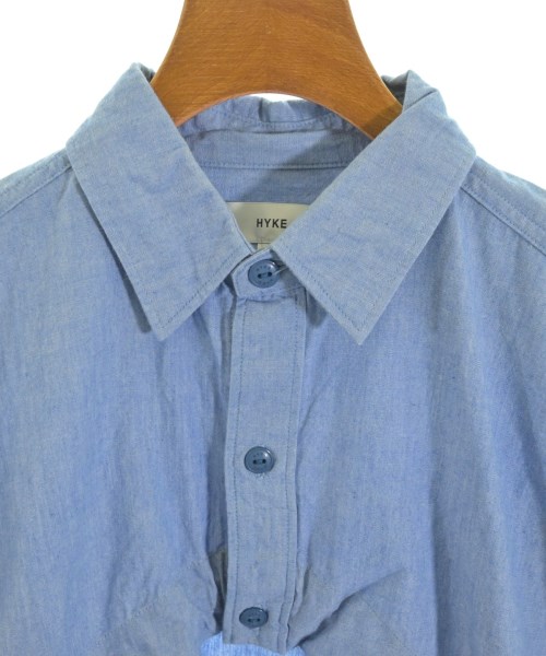 HYKE（ハイク）カジュアルシャツ 青 サイズ:2(M位) レディース/2200662536338