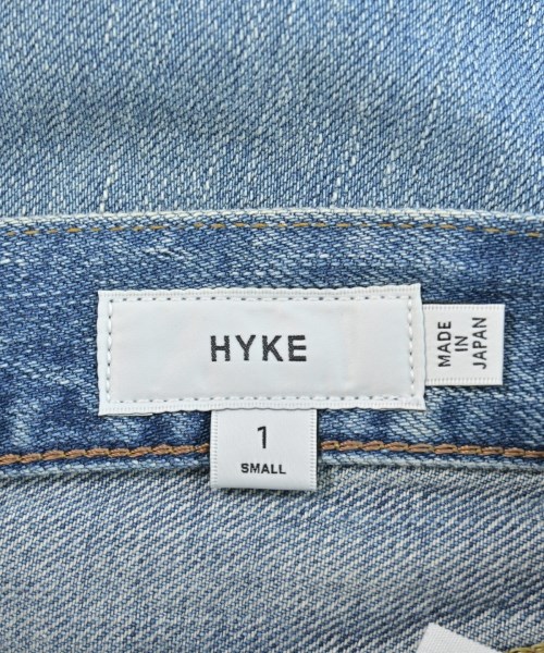 HYKE（ハイク）デニムパンツ 青 サイズ:1(S位) レディース/2200662984061