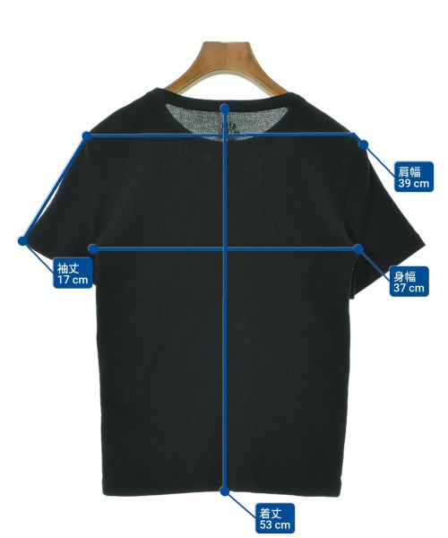 HYKE（ハイク）Tシャツ・カットソー 黒 サイズ:2(M位) レディース/2200663118052