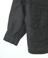 HYKE（ハイク）ミリタリーブルゾン 黒 サイズ:XL メンズ/2200663723096