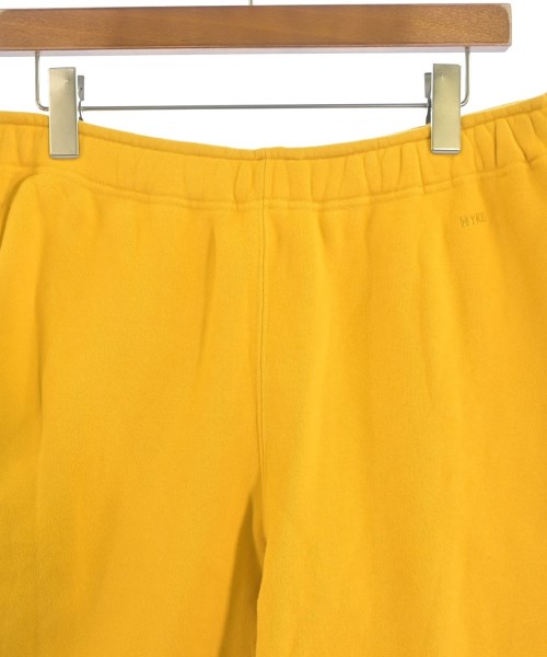 HYKE（ハイク）スウェットパンツ 黄 サイズ:4(XL位) メンズ/2200647053072