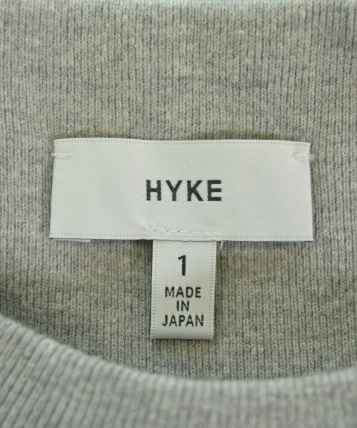 HYKE（ハイク）スウェット グレー サイズ:1(S位) レディース/2200647053362