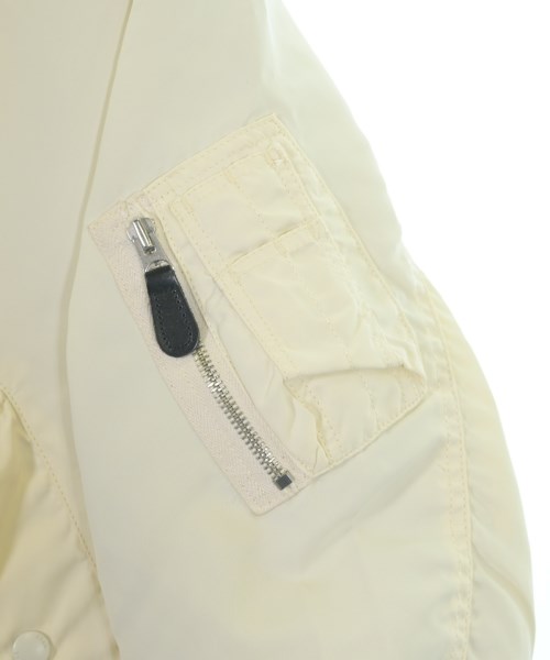 HYKE（ハイク）ミリタリーブルゾン 白 サイズ:1(S位) レディース/2200662793021