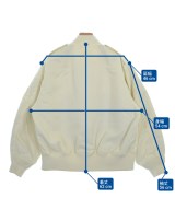 HYKE（ハイク）ミリタリーブルゾン 白 サイズ:1(S位) レディース/2200662793021