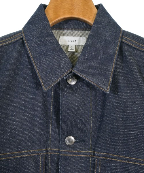 HYKE（ハイク）デニムジャケット 紺 サイズ:1(S位) メンズ/2200664681043
