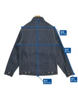 HYKE（ハイク）デニムジャケット 紺 サイズ:1(S位) メンズ/2200664681043