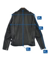 HYKE（ハイク）ライダース 黒 サイズ:2(M位) レディース/2200661363010